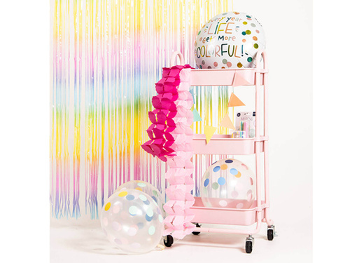 Függöny - Ajtófüggöny Pasztell ombre - 2 m x 1 m