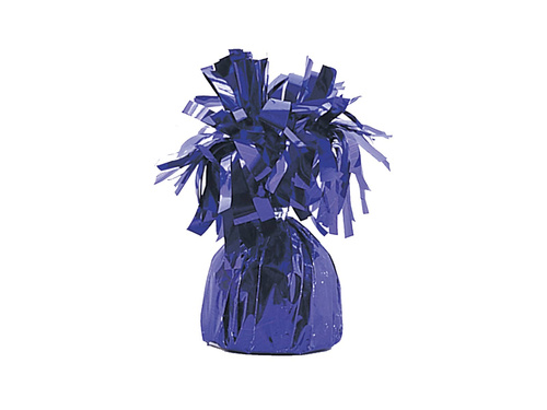 Fóliasúly héliummal töltött léggömbökhöz - lila - 176 g.