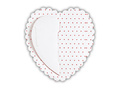 Díszítő rozetták Szív - 25 cm - 1 db.
