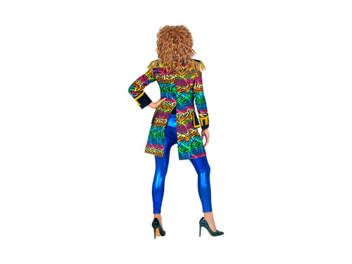 1980-as évekbeli jelmez - hosszú parádés kabát