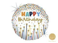 Boldog születésnapot fólialufi - 46 cm - 1 db.