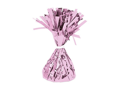 Fóliasúlyok héliummal töltött léggömbökhöz - rózsaszín - 170 g