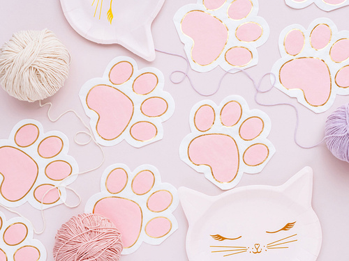 Cicás születésnapi szalvéta - 15,5 x 14,5 cm - 12 db.