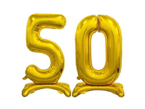 Fólialufi készlet 50 arany - 74 cm-es fólialufi