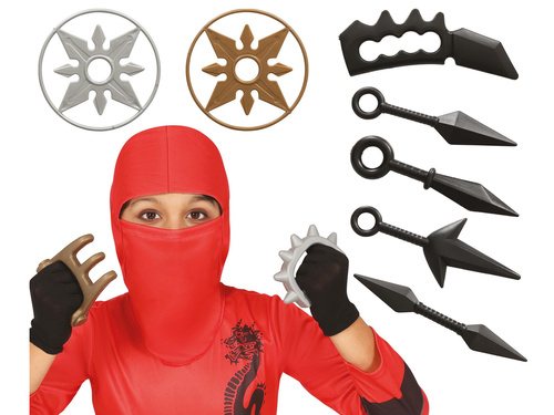 Ninja készlet - 10 darab.