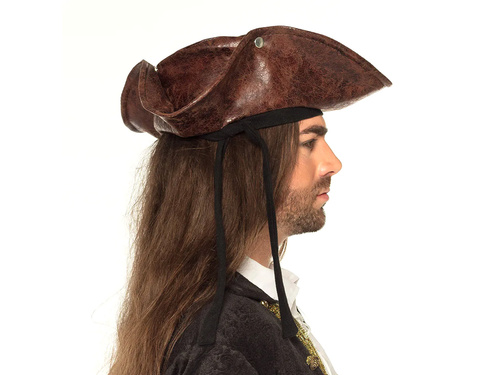 Barna kalózkalap - 1 db.