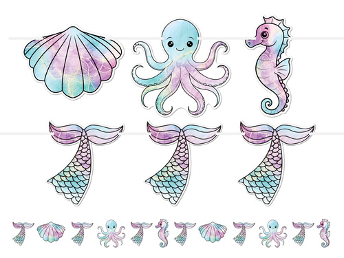 Sellő füzér - 5 m - 1 db.