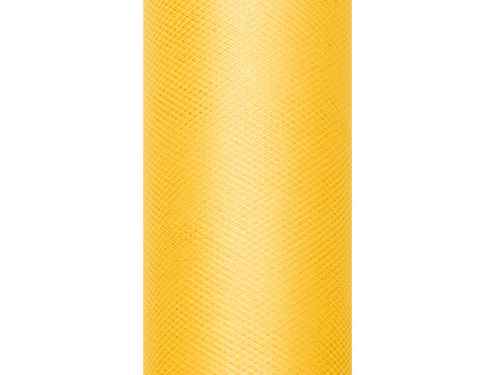 Sima sárga tüll - 30 cm x 9 méter - 1 db.