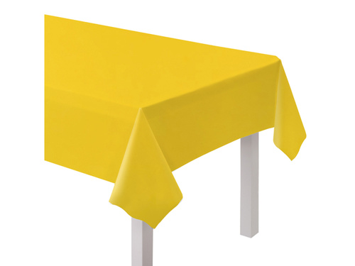 Sárga papír terítő - 137 x 274 cm - 1 db.