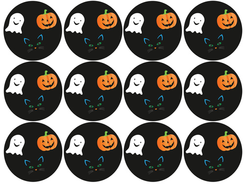 Muffin muffin ostya A szellem, a macska és a tök