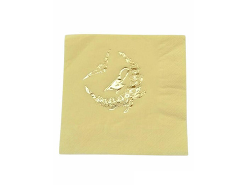 Keresztelő szalvéta - 33 x 33 cm - 20 db