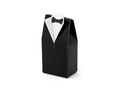 Esküvői vendégdobozok - frakk - 10 db.
