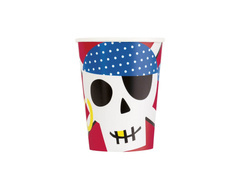 Papírpoharak Pirates - 266 ml - 8 db.