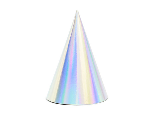 Irizáló holografikus kupakok - 6 db.