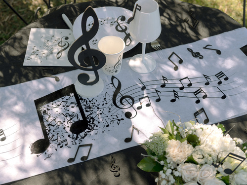 Fehér Pentacle futó - 30 cm x 5 m - 1 db.