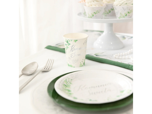 Papírtányérok szentáldozáshoz - 18 cm - 6 db.