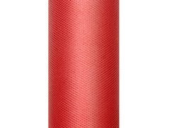 Sima piros tüll - 30 cm x 9 méter - 1 db.