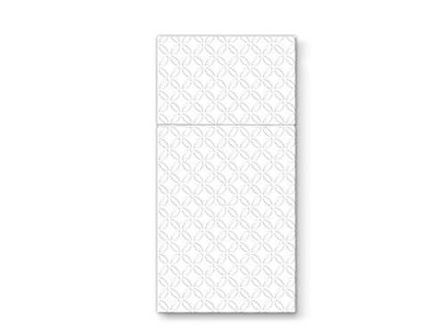 Fehér papírzsebek - 16 db.