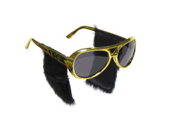 Elvis Presley szemüveg pajeszokkal