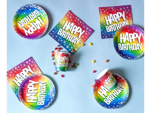 Boldog születésnapot szalvéták - 33 cm - 20 db.