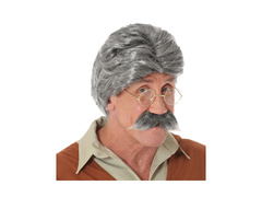 Geppetto nagyapja parókája bajusszal