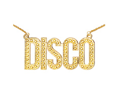 Disco nyaklánc - 1 db.