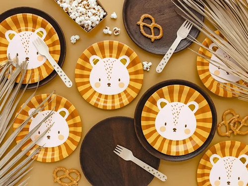 Papírtányérok Lion - 18 cm - 6 db.