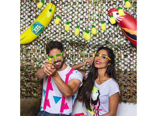 Felfújható banán dekoráció - 71 cm - 1 db.