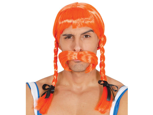 Narancs Gala paróka - 1 db.