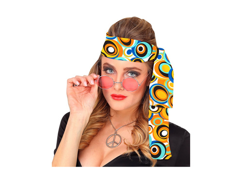 Hippi fejpánt Groovy Bubbles 1970-es évek