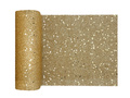 Dekoráció csillogó asztali futó - arany - 18 cm x 5 m - 1 db.