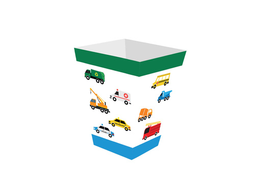 Popcorn dobozok Cars - 6 db.