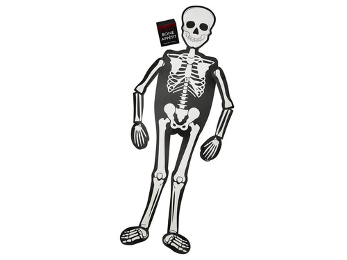 Halloween csontváz tálca - 150 x 130 cm - 1 db.