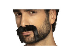 Mexikói bajusz fekete - 1 db.