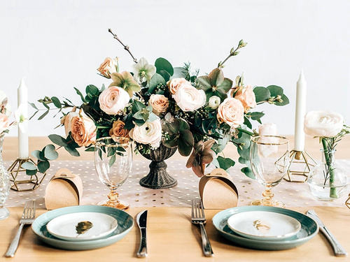 Vendégdobozok barna - 10 db.