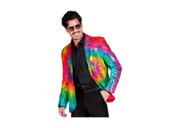 Party Fashion - nyakkendős flitteres kabát