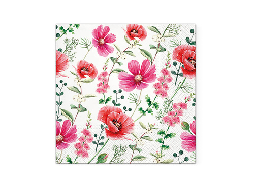 Mezei virágok szalvéták - 33 cm - 20 db.