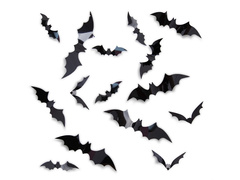 3D denevér fóliamatricák - 60 db.