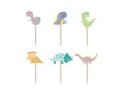 Dinoszauruszok tortabevonó - 6 db.