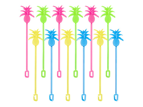 Koktélkeverő ananász - 20 cm - 10 db.