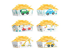 Auta chipes dobozok - 3 db.