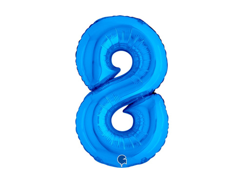 Fólialufi 8-as kék - 14" - 1 db.