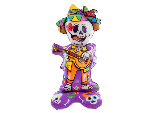 Mexikói csontváz álló fólialufi - 155 cm - 1 db.