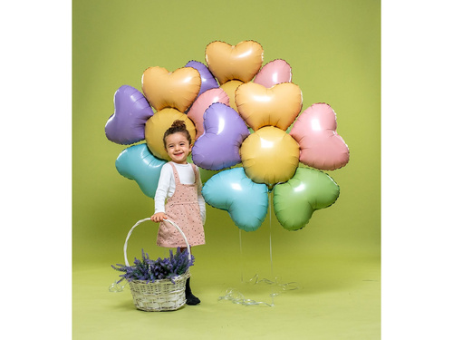 Színes Daisy fólialufi - 75 x 71 cm - 1 db.