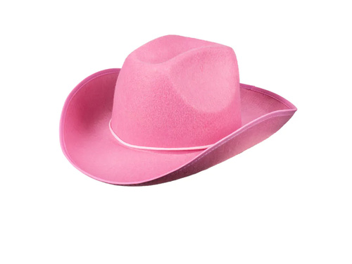 Rózsaszín cowboy kalap - 1 db.
