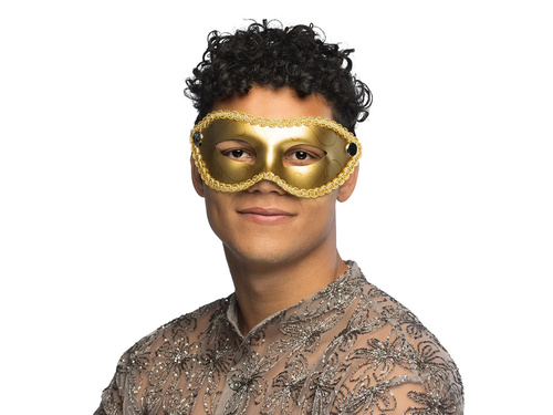 Arany farsangi maszk - 1 db.