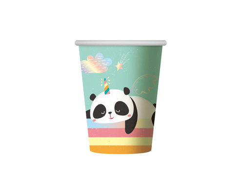 Dreamy Panda papírpoharak - 266 ml - 6 db.