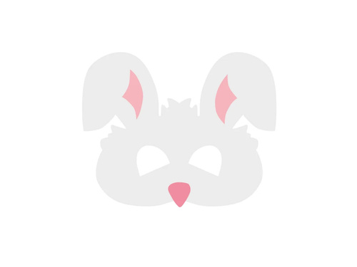 Filc maszk Nyúl - 1 db.