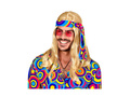 70-es évek szőke paróka Disco Fever Hippie. egy zenekarral