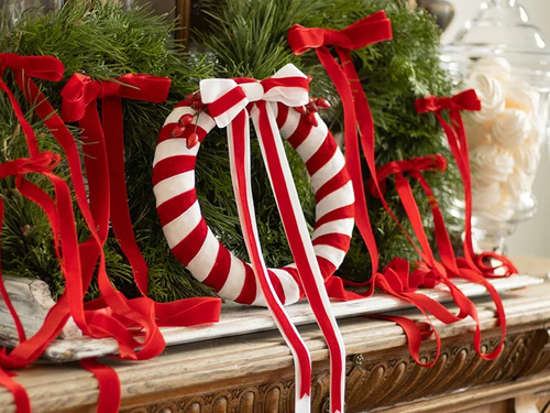 Velúr szalag, piros, 15 mm / 10 m, 1 db.